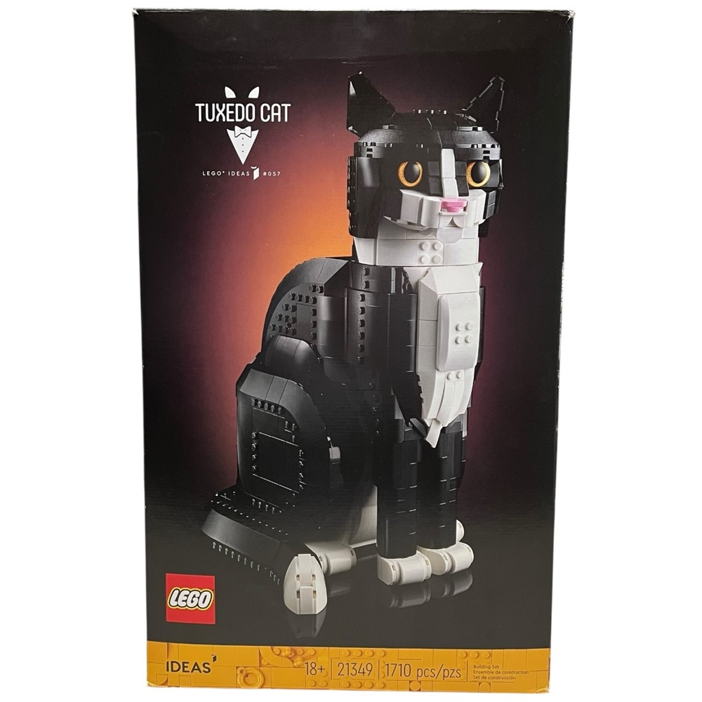 LEGO Ideas Tuxedo Cat 21349